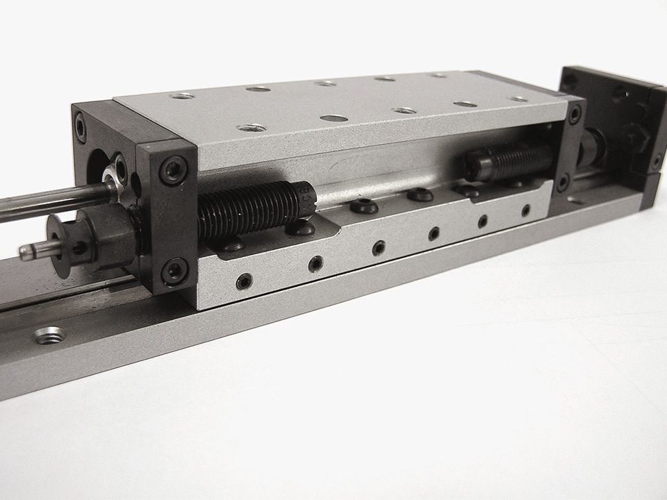 Foto 4 Kleine stootdempers van ACE kunnen eenvoudig in lineaire kopieren