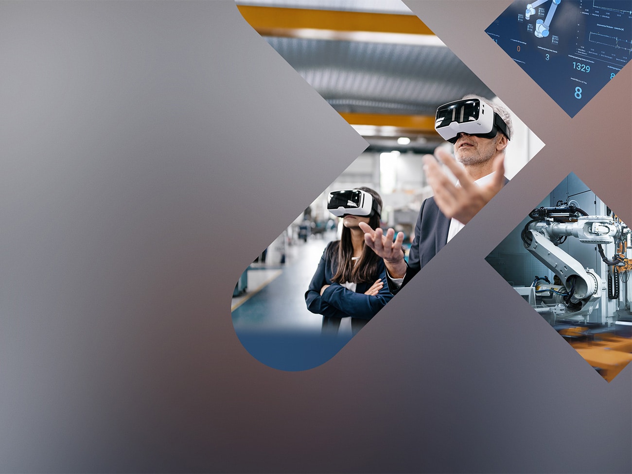 Visual Digital Industries x blur PPT original 1ENT ID356081